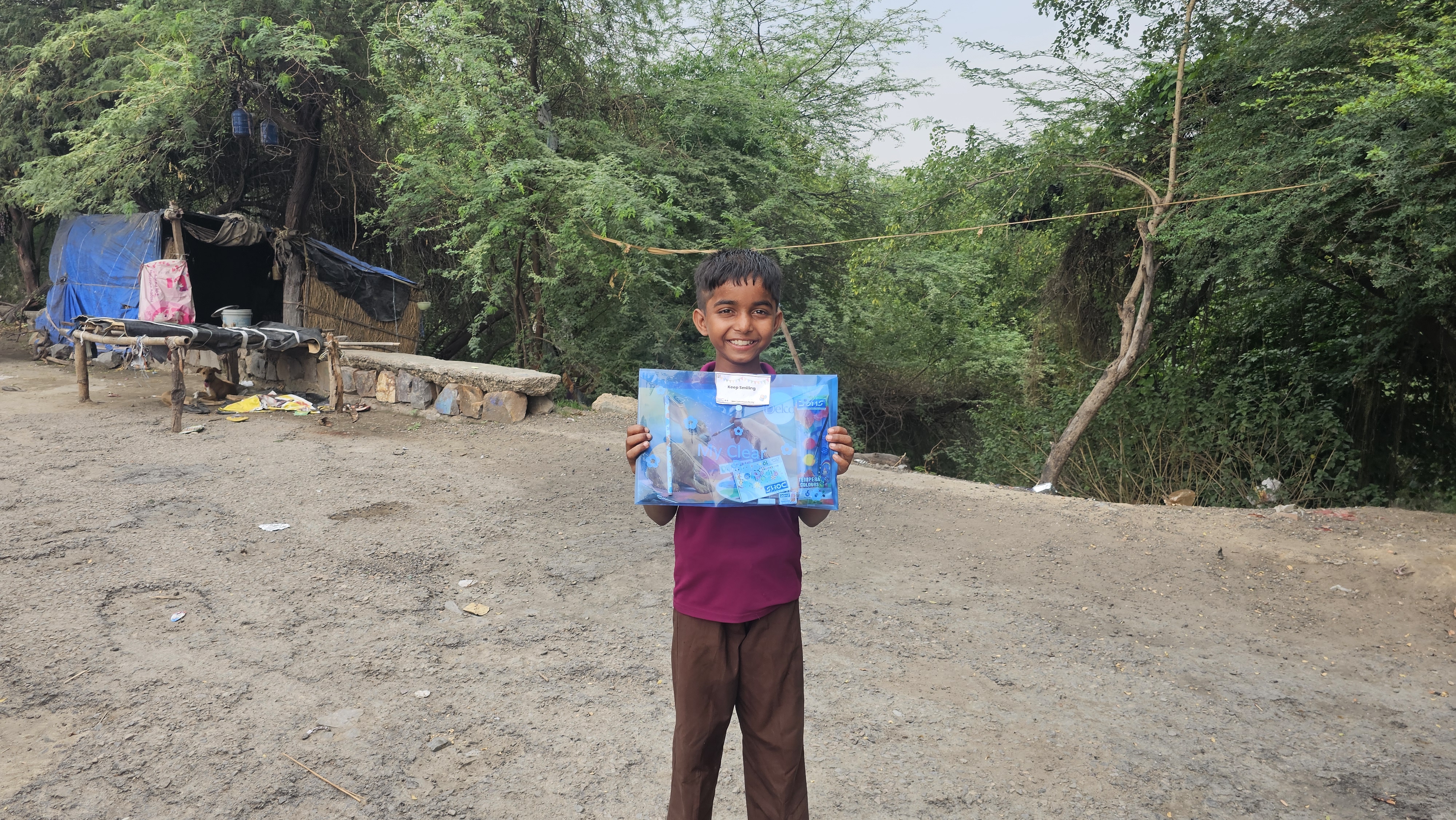 Happiness Kit Distribution